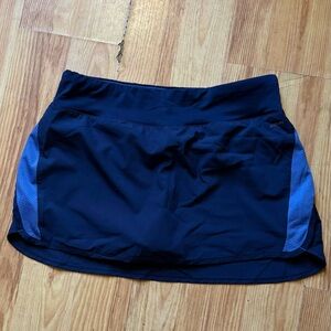 Jockey blue skort. Large
